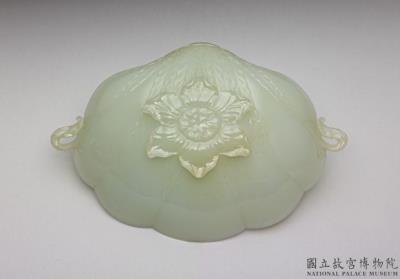 图片[2]-Jade plate in the shape of a shell, Mughal Empire-China Archive